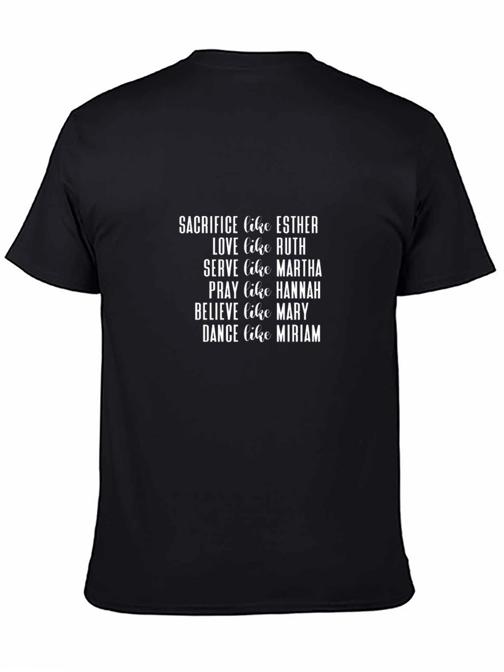 Inspirational Women of the Bible T-Shirt