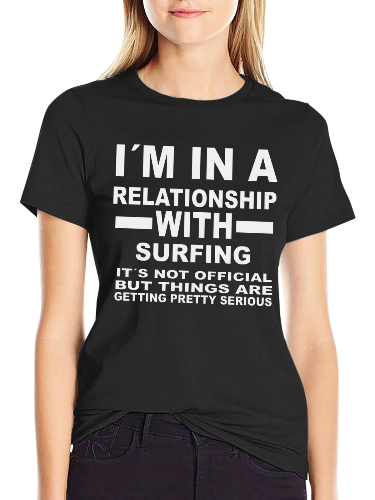 Relationship with Surfing Graphic Tee