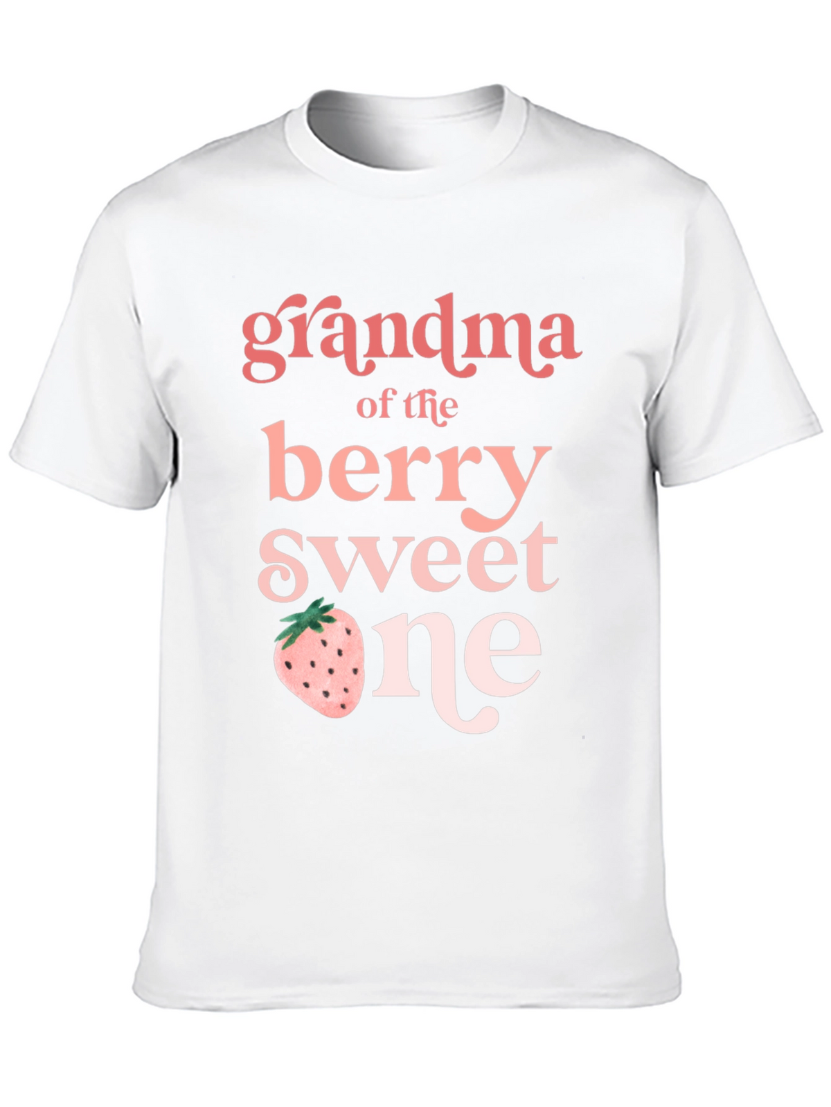 Grandma of the Berry Sweet One T-Shirt