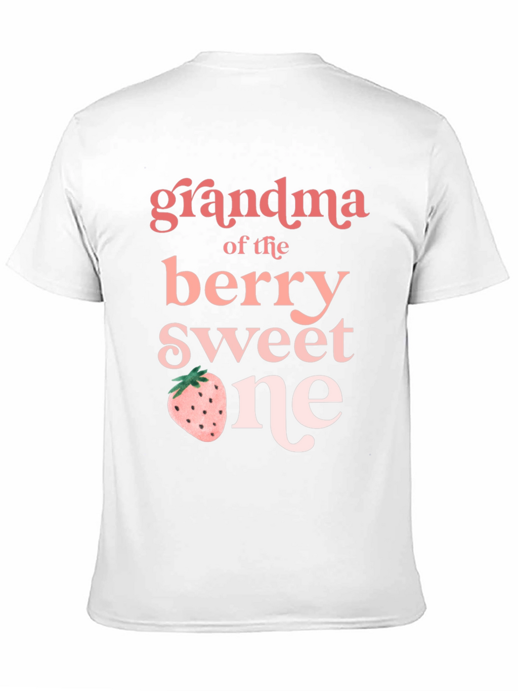 Grandma of the Berry Sweet One T-Shirt