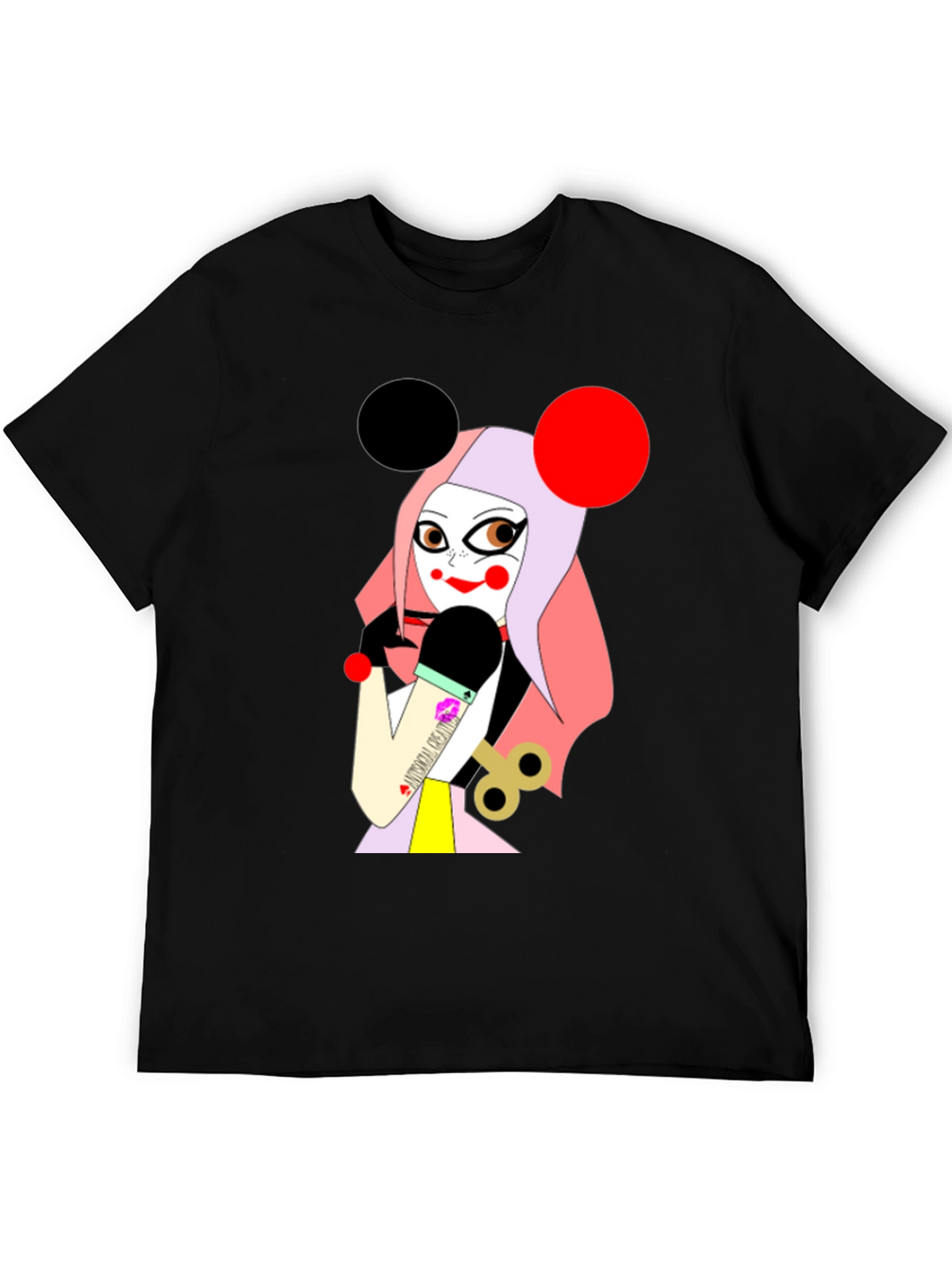 Unique Graphic T-Shirt: Cartoon Character