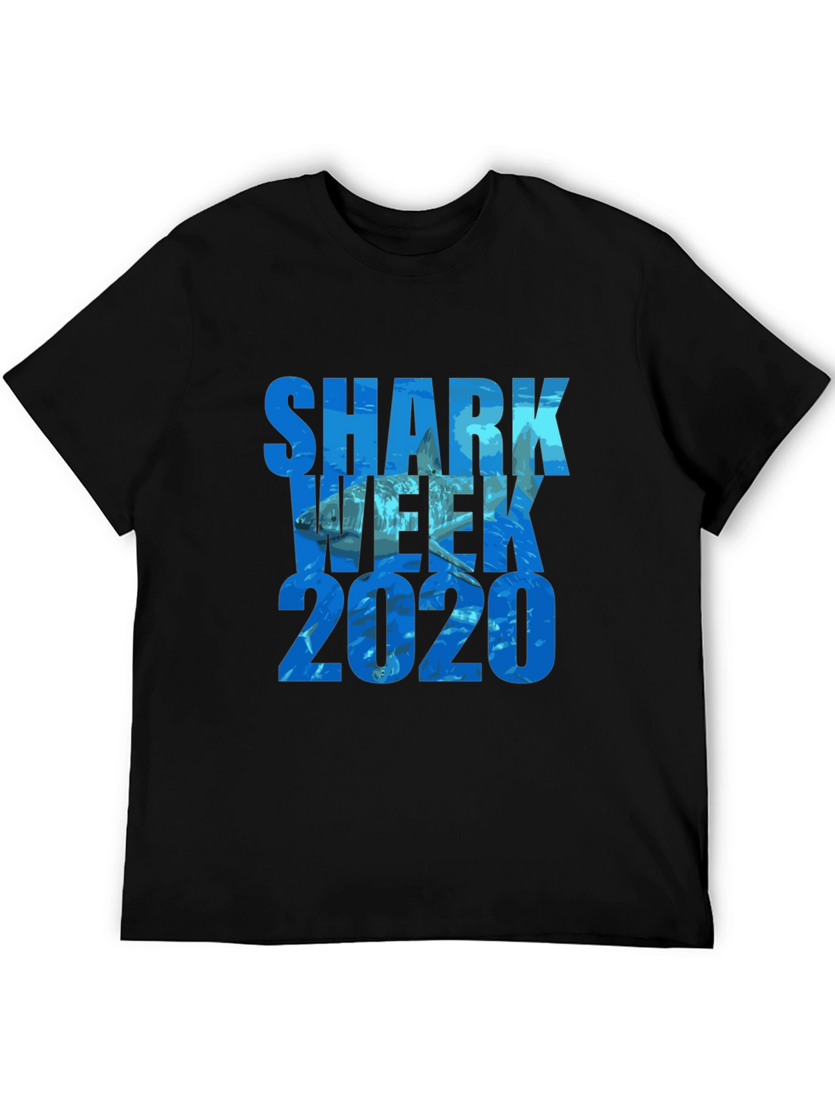 Shark Week 2020 Black T-Shirt