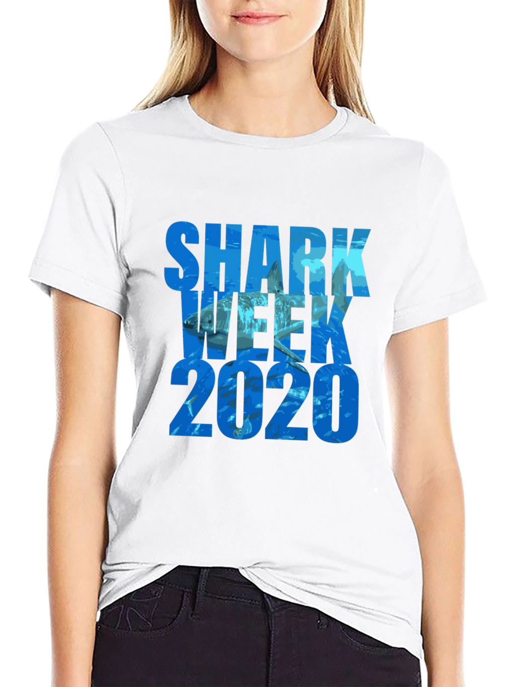 Shark Week 2020 Black T-Shirt