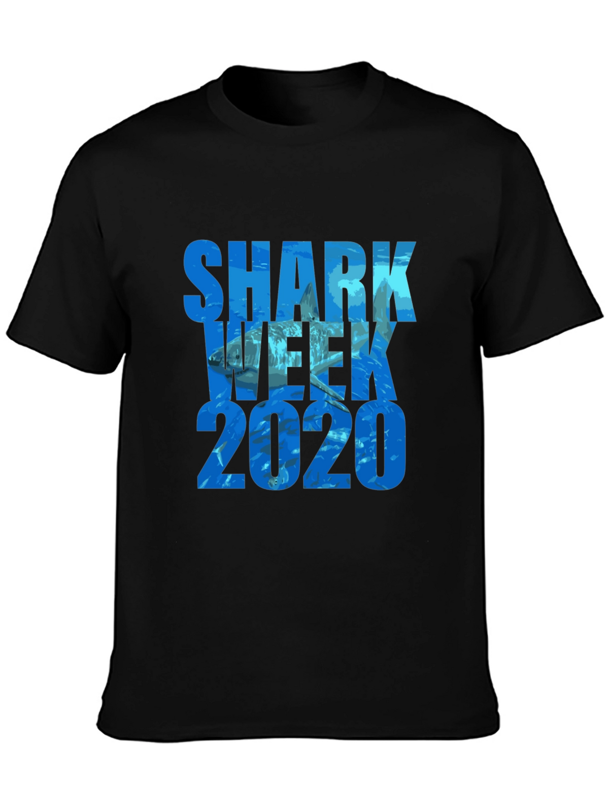 Shark Week 2020 Black T-Shirt