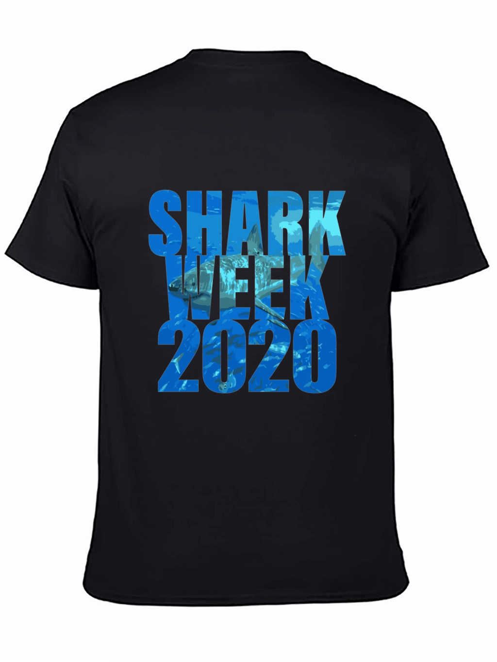 Shark Week 2020 Black T-Shirt