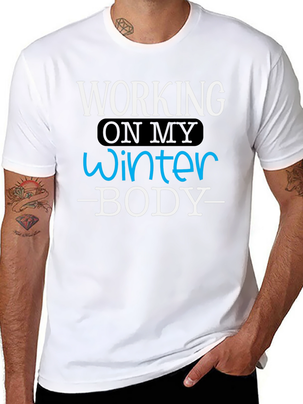 Winter Body T-Shirt - Funny Workout Gym Tee