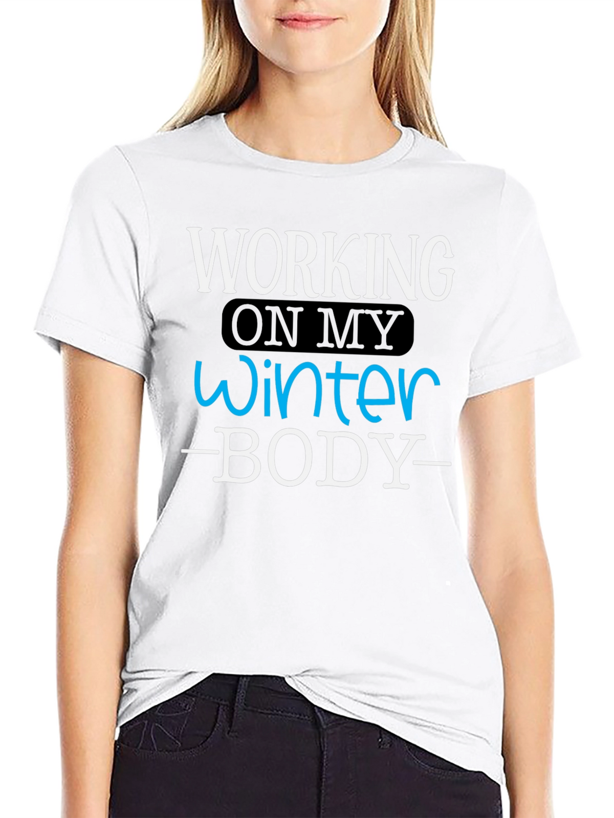 Winter Body T-Shirt - Funny Workout Gym Tee