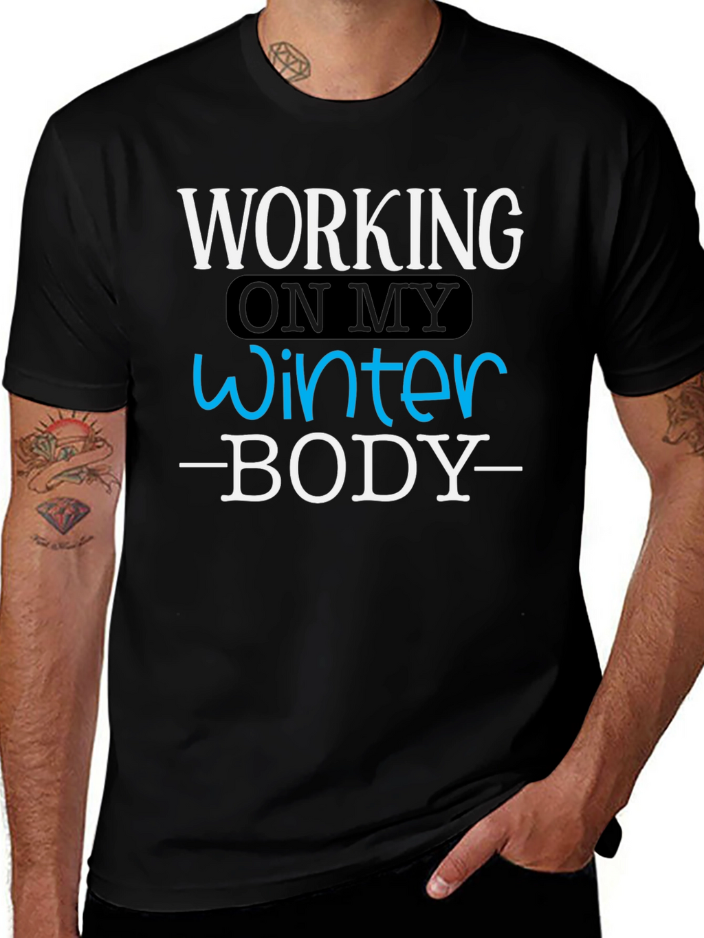 Winter Body T-Shirt - Funny Workout Gym Tee
