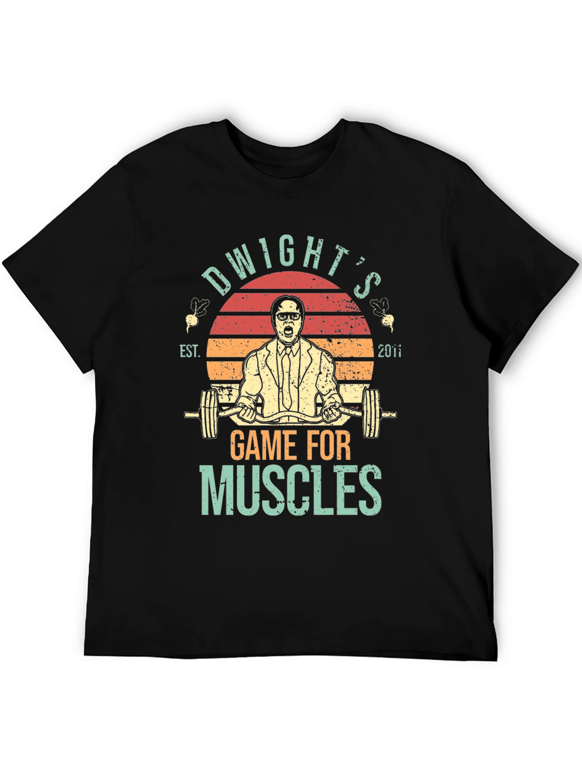 Dwights Game For Muscles T-Shirt