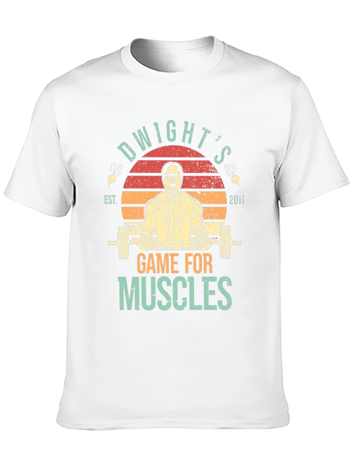 Dwights Game For Muscles T-Shirt