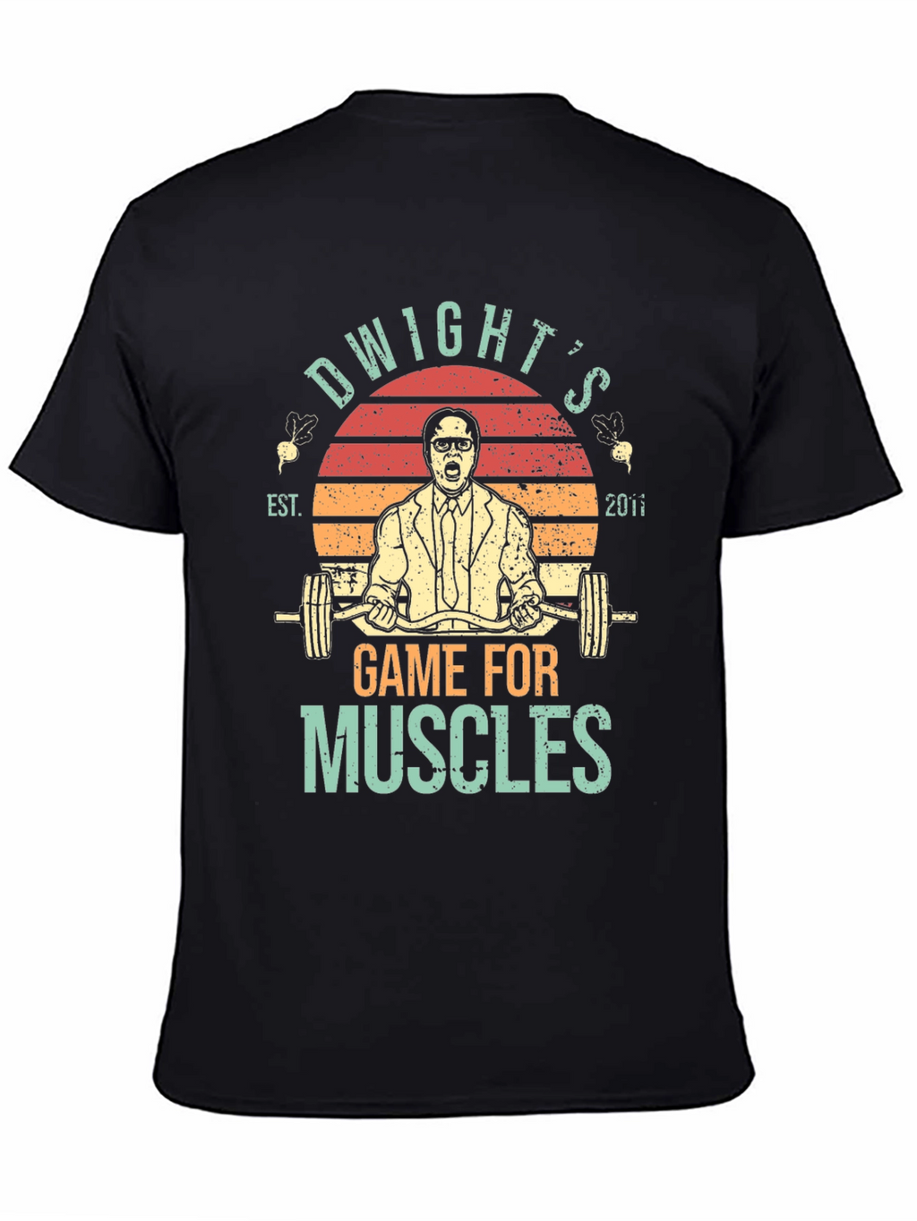 Dwights Game For Muscles T-Shirt