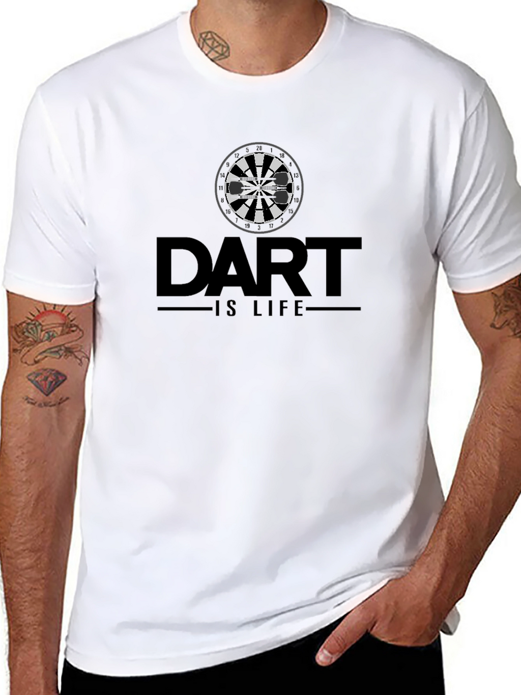 Dart is Life Graphic T-Shirt