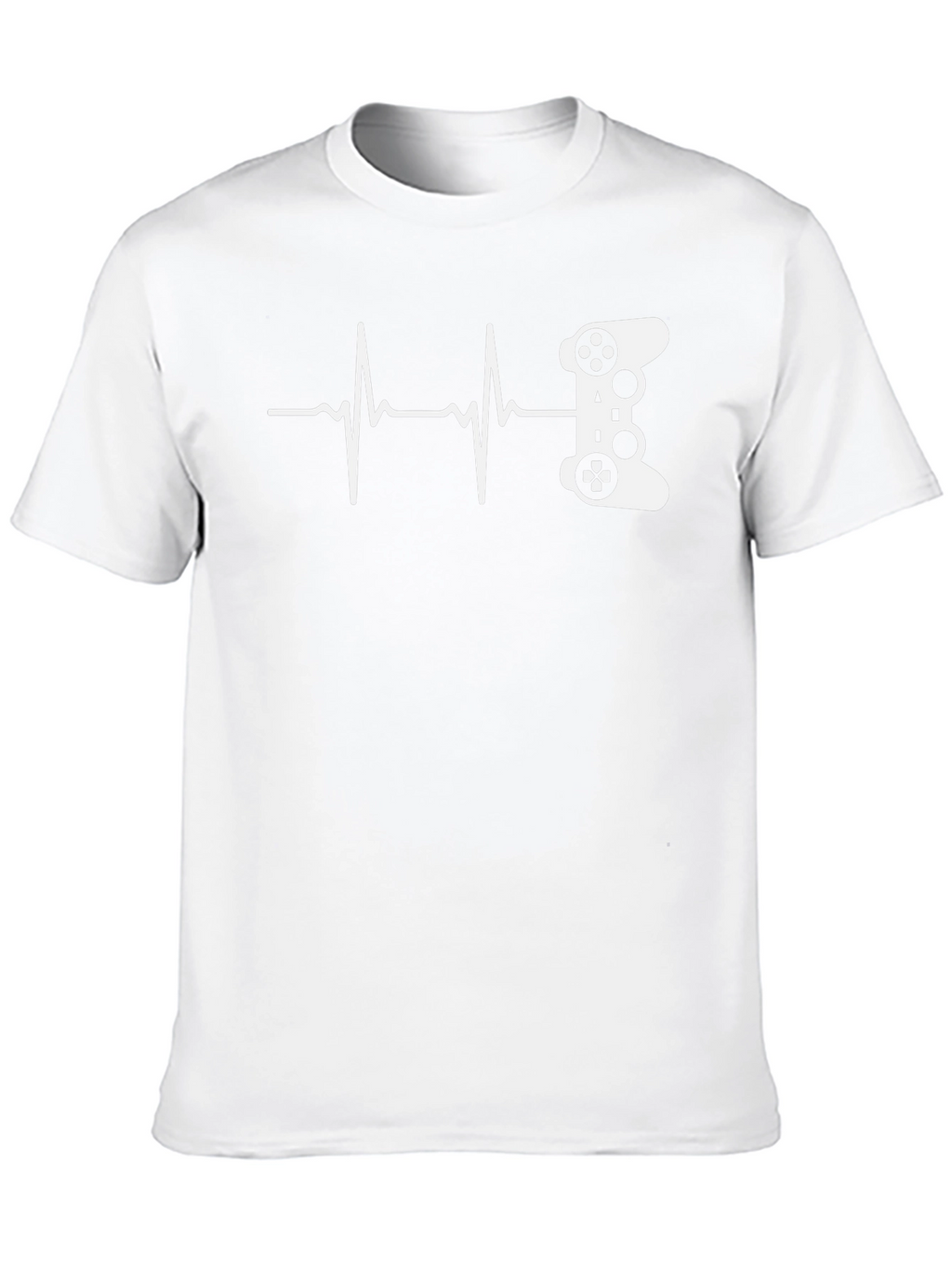 Gamer Heartbeat Graphic Tee - Black