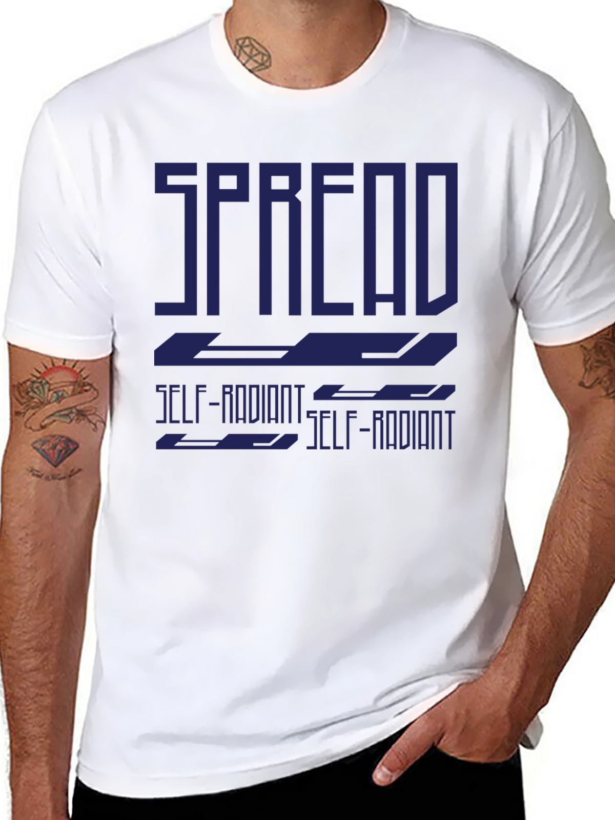 Spread Self-Radiant Graphic T-Shirt