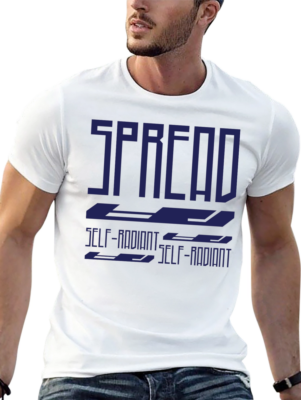 Spread Self-Radiant Graphic T-Shirt