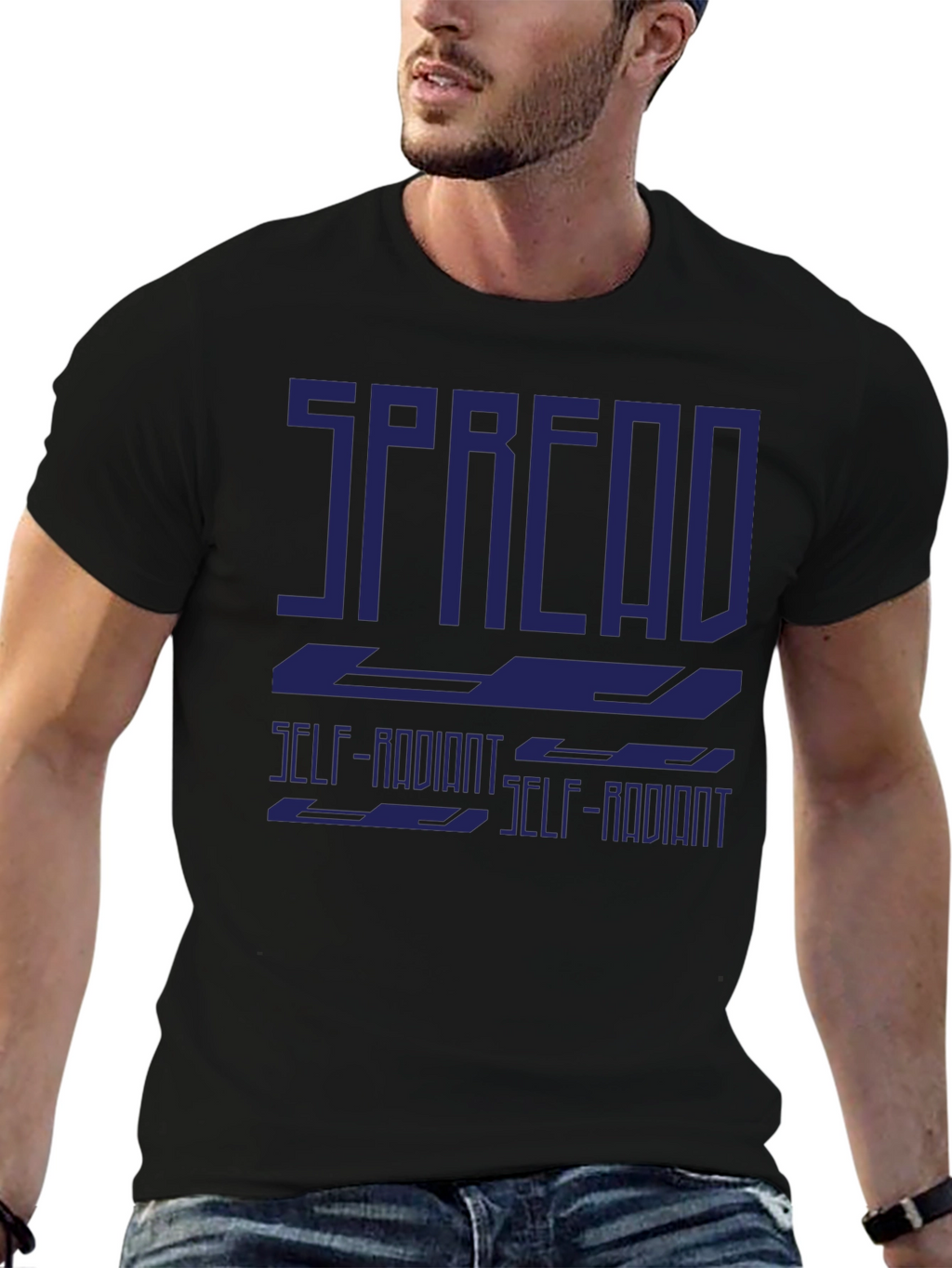Spread Self-Radiant Graphic T-Shirt