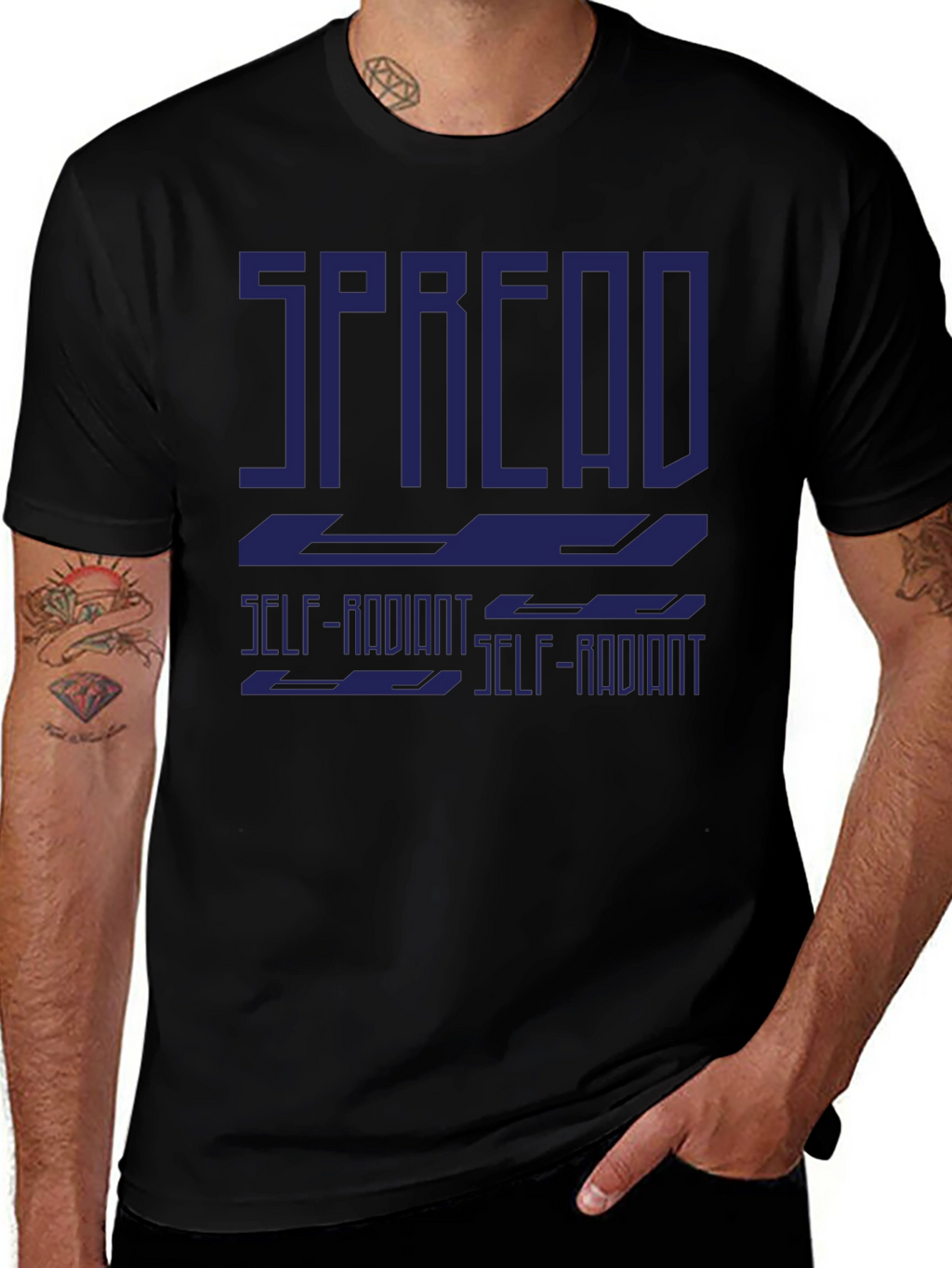 Spread Self-Radiant Graphic T-Shirt