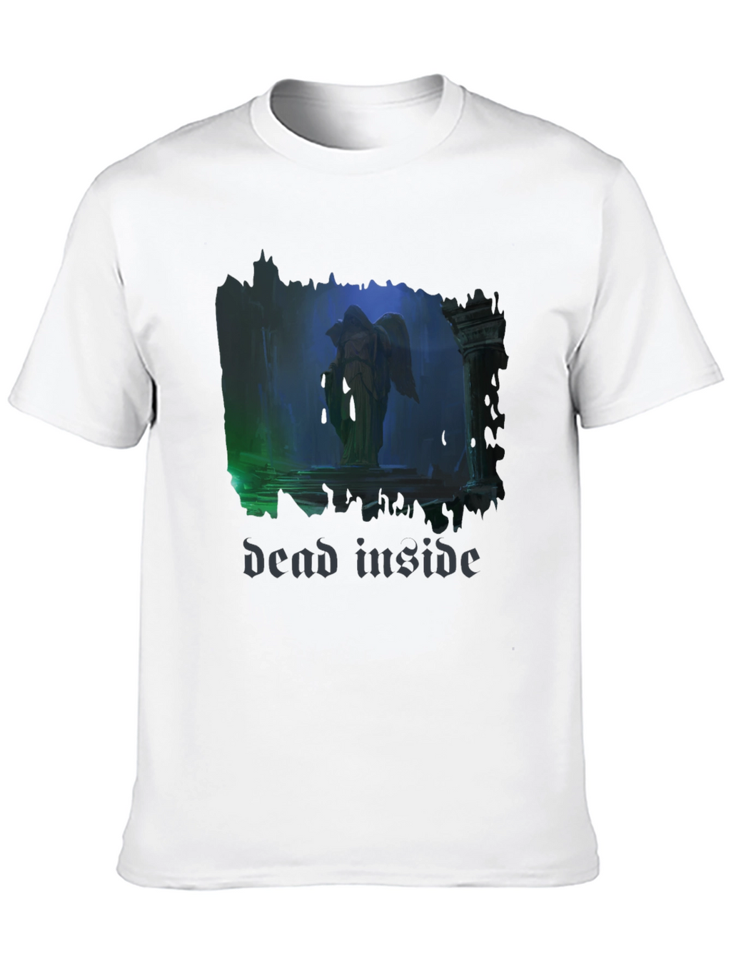 Dead Inside Angel T-Shirt - Gothic Style