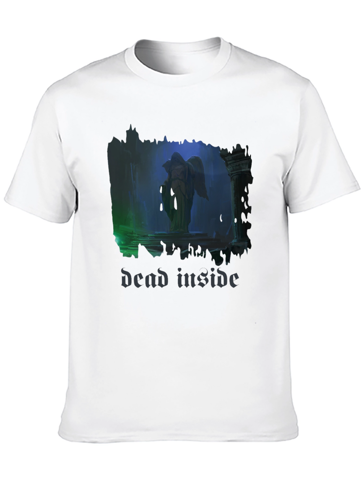 Dead Inside Angel T-Shirt - Gothic Style