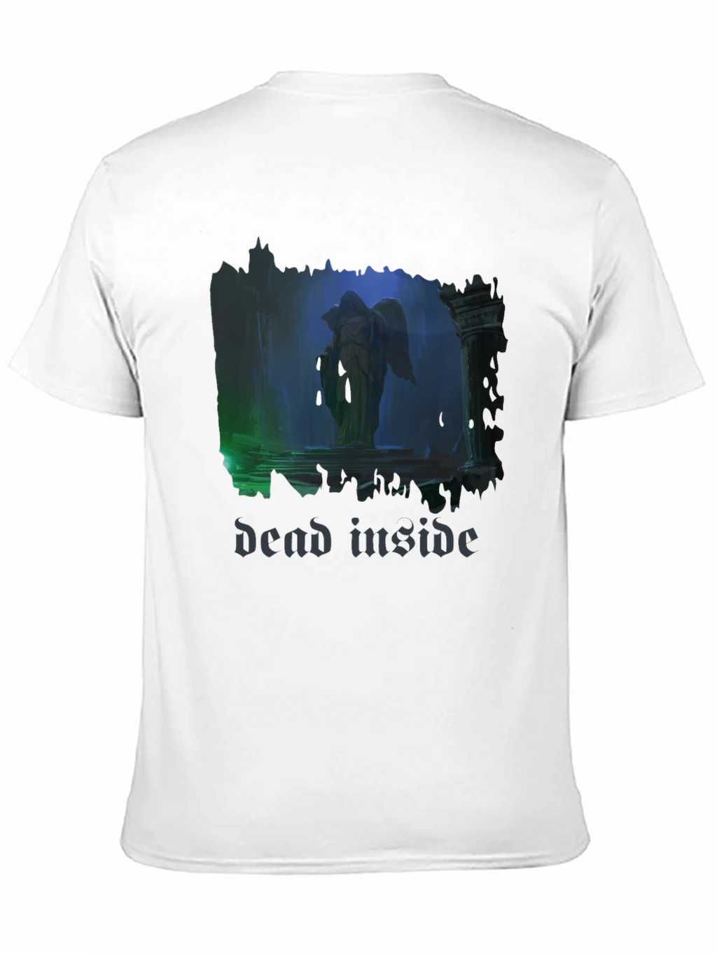 Dead Inside Angel T-Shirt - Gothic Style