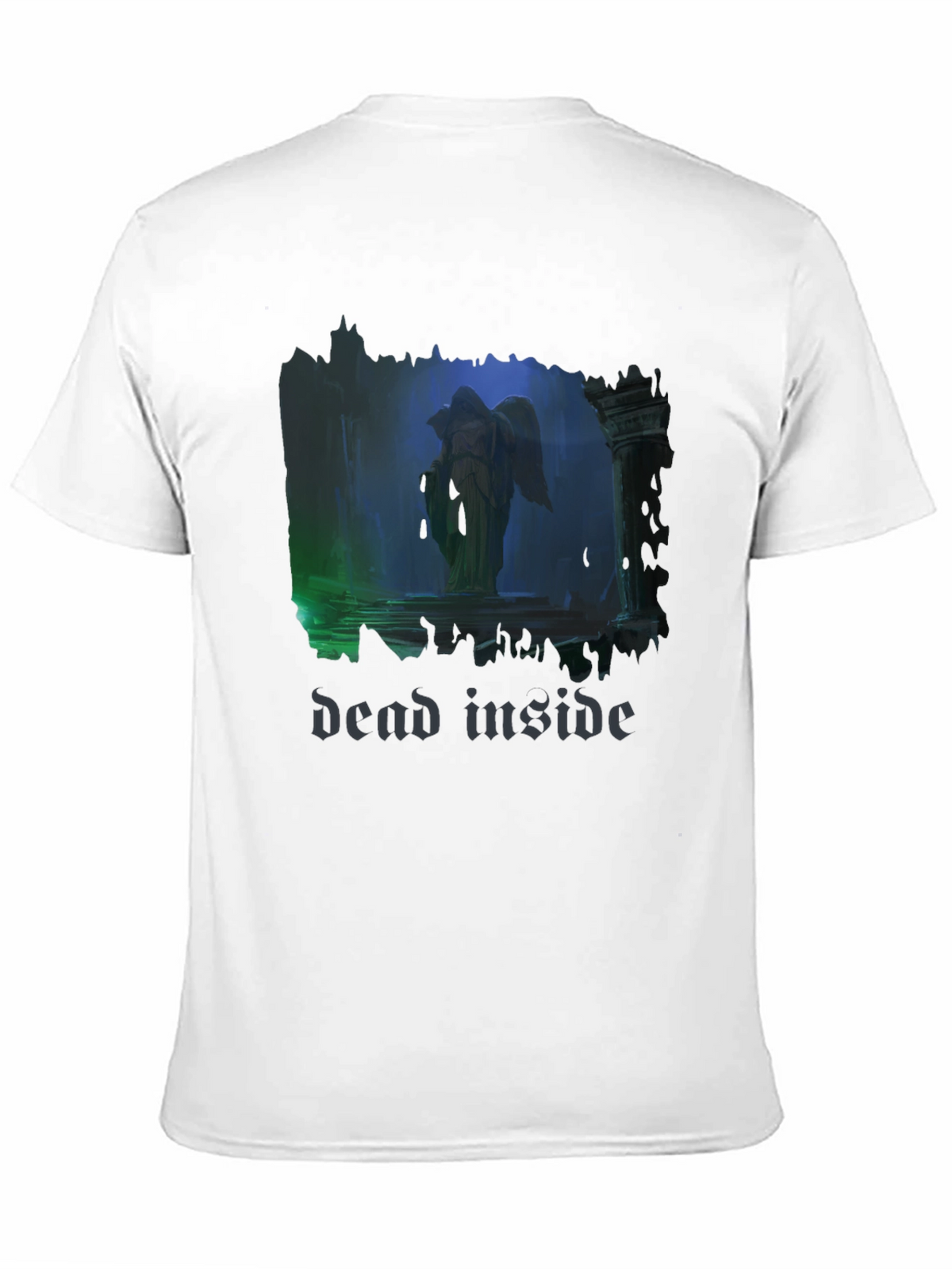 Dead Inside Angel T-Shirt - Gothic Style