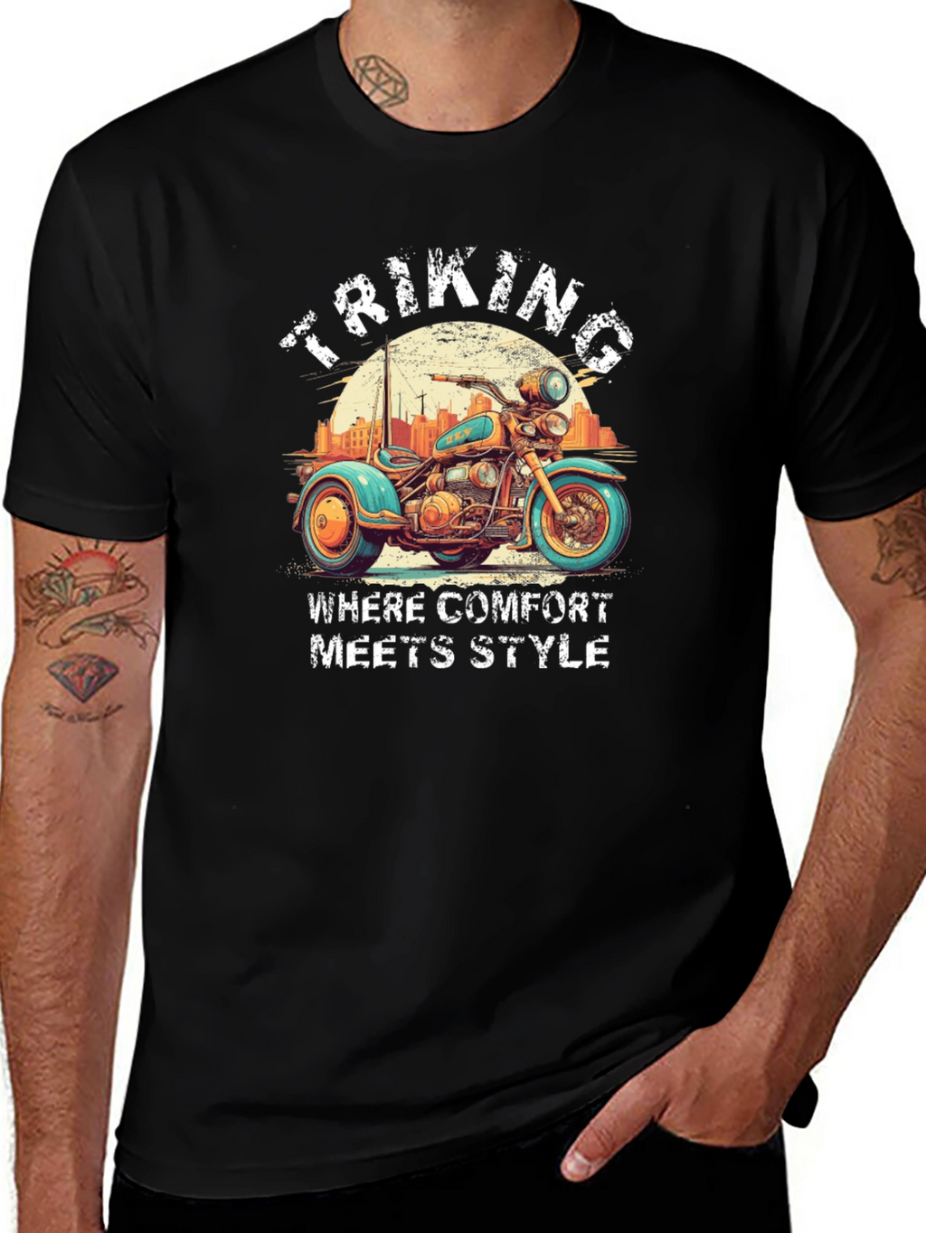 Triking Comfort Meets Style T-Shirt