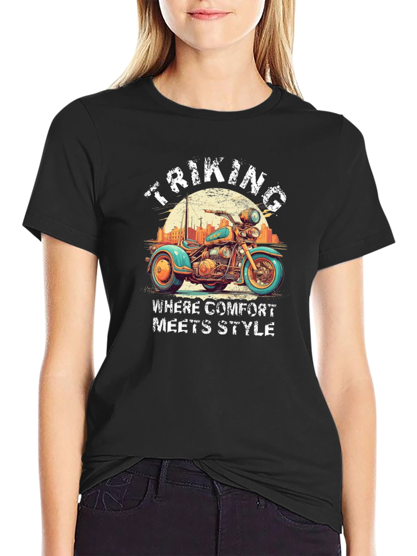 Triking Comfort Meets Style T-Shirt