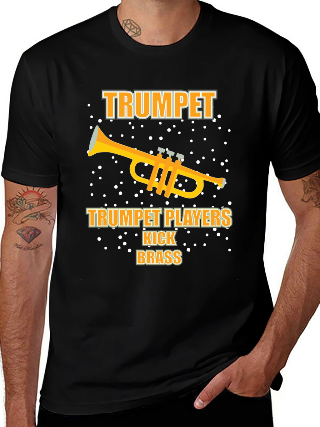 Trumpet Players Kick Brass T-Shirt