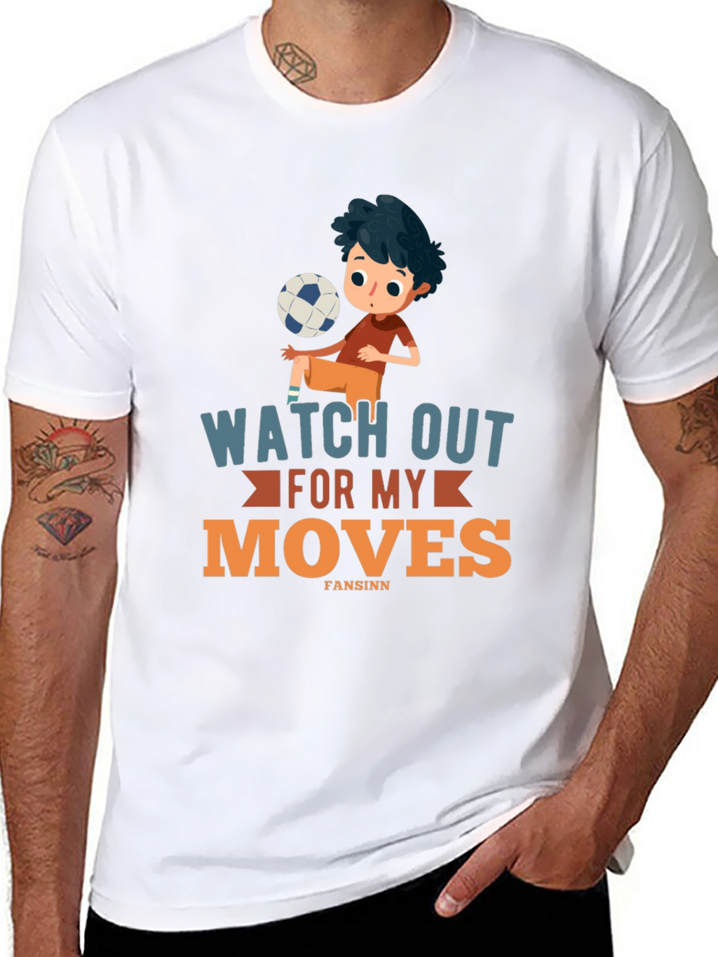 Watch Out For My Moves Graphic T-Shirt