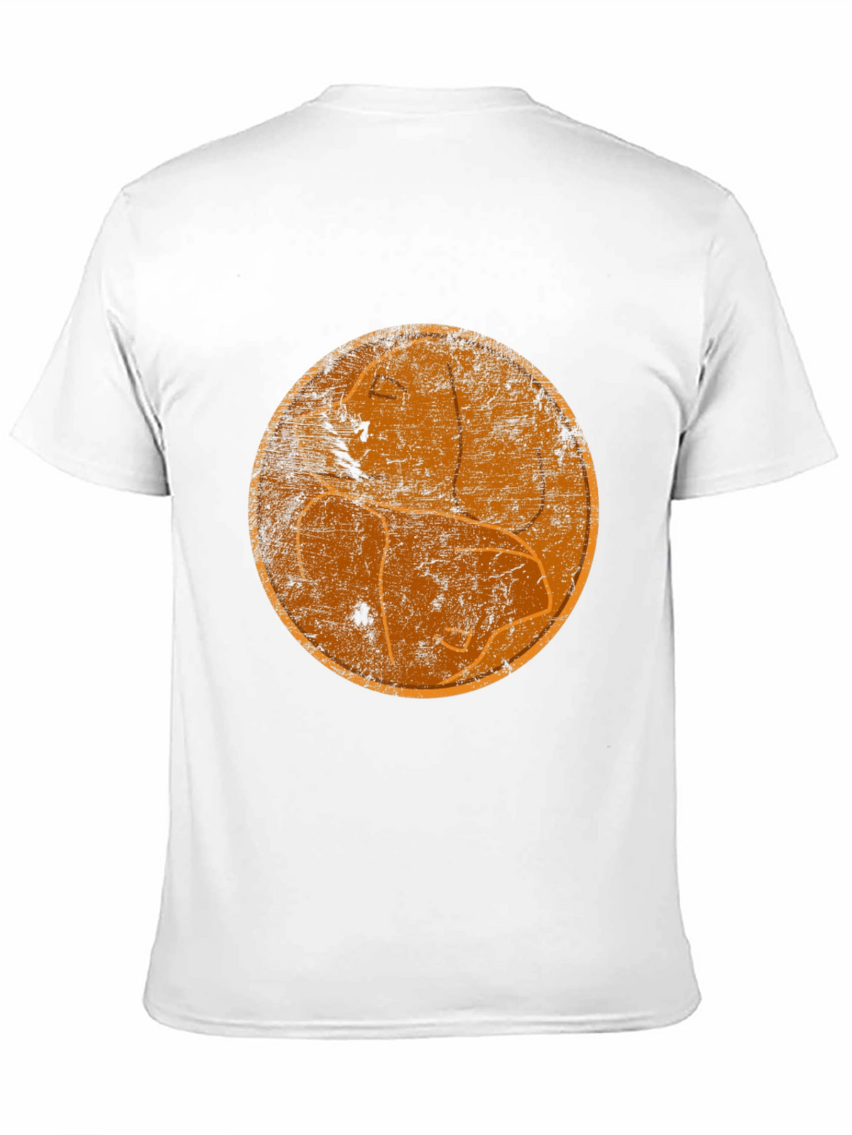 Retro Silhouette Graphic Black T-Shirt