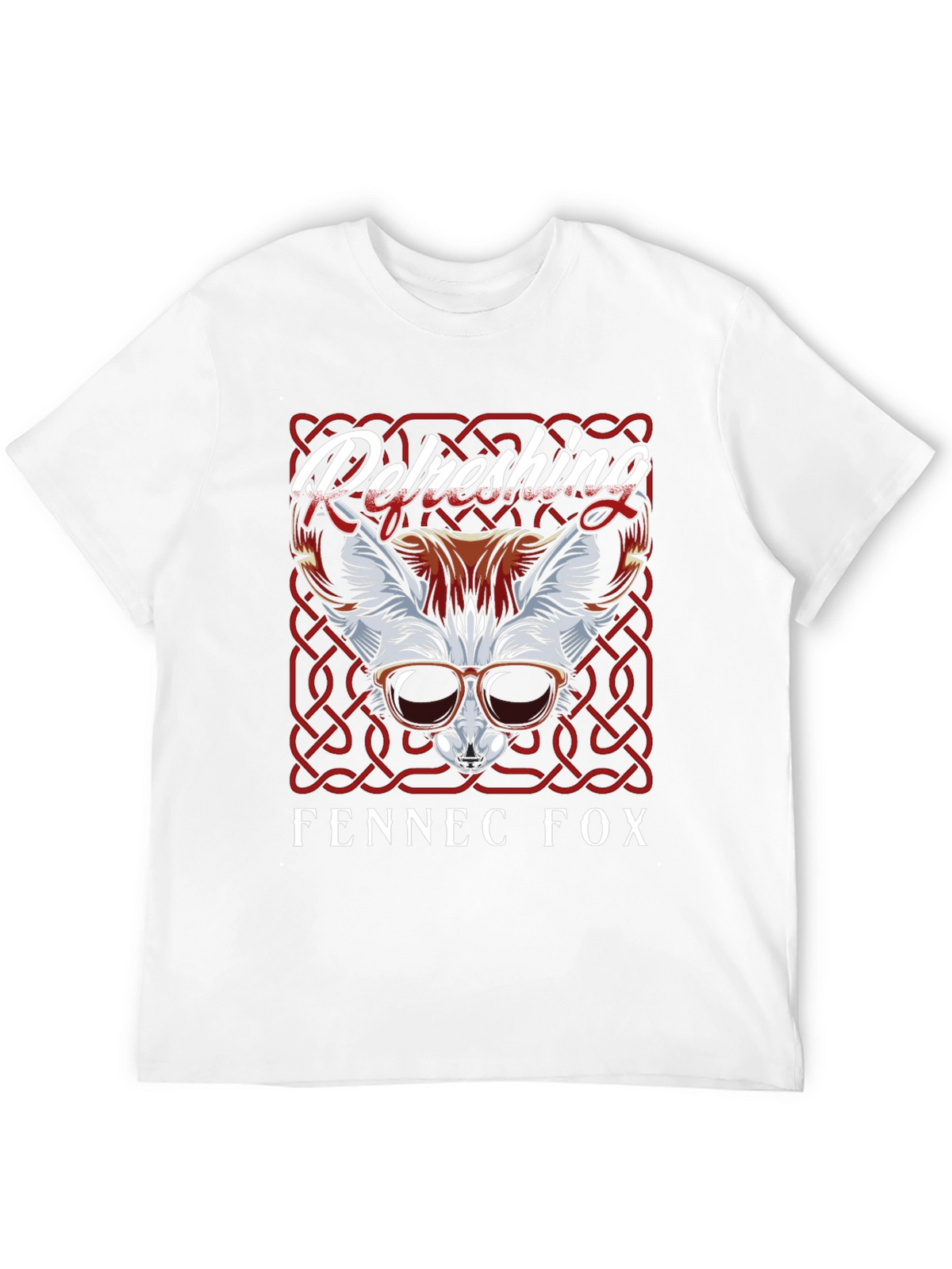 Refreshing Fennec Fox Graphic T-Shirt