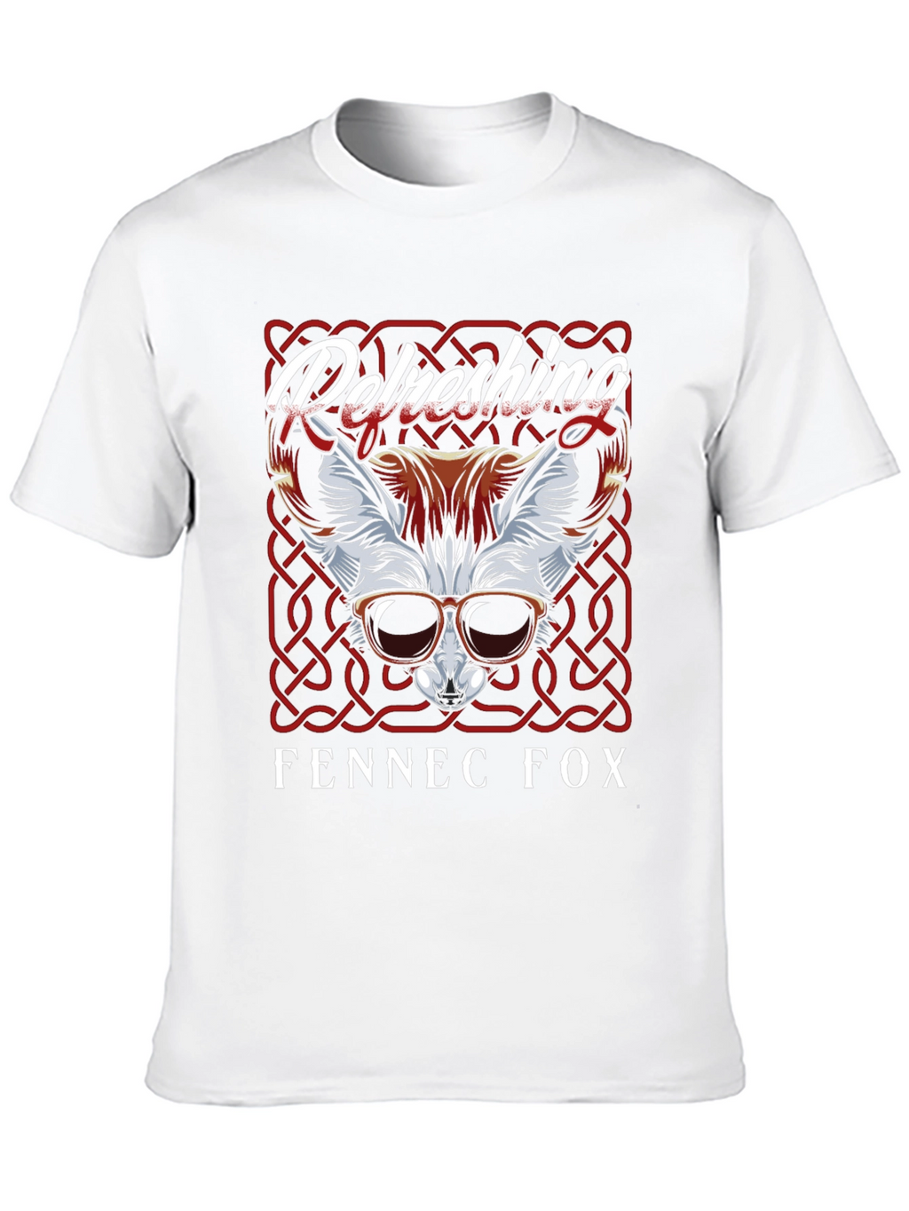 Refreshing Fennec Fox Graphic T-Shirt