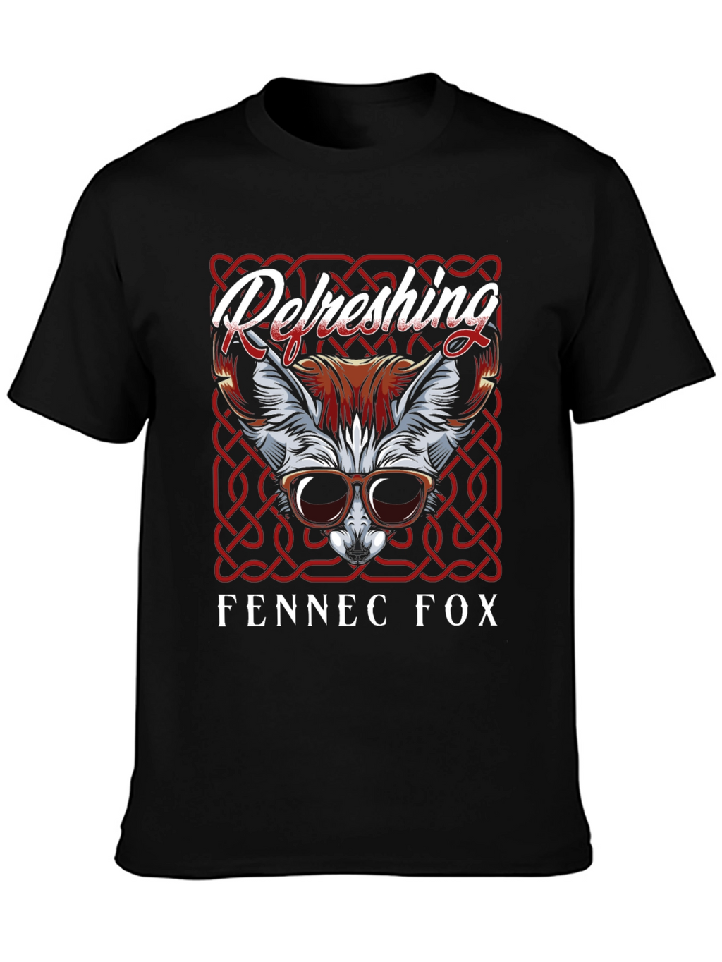 Refreshing Fennec Fox Graphic T-Shirt