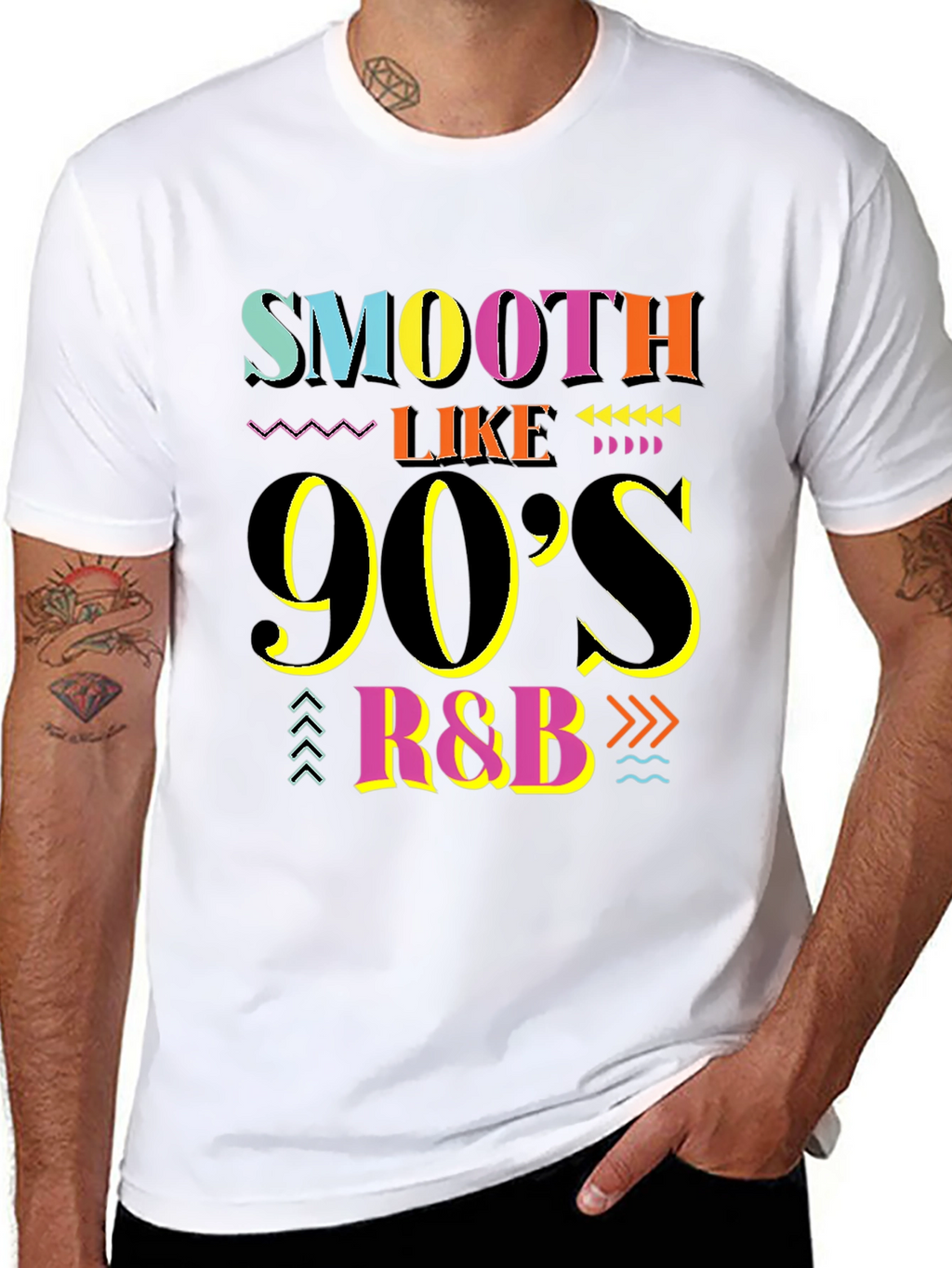 Smooth Like 90s R&B Graphic Tee