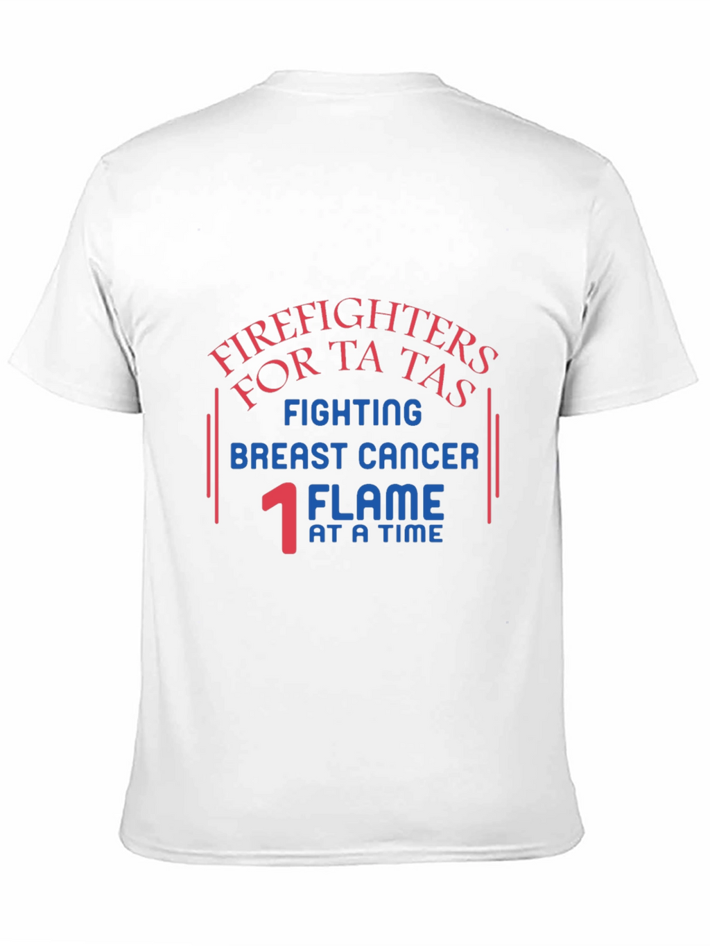Firefighters for Ta Tas Breast Cancer Awareness T-Shirt