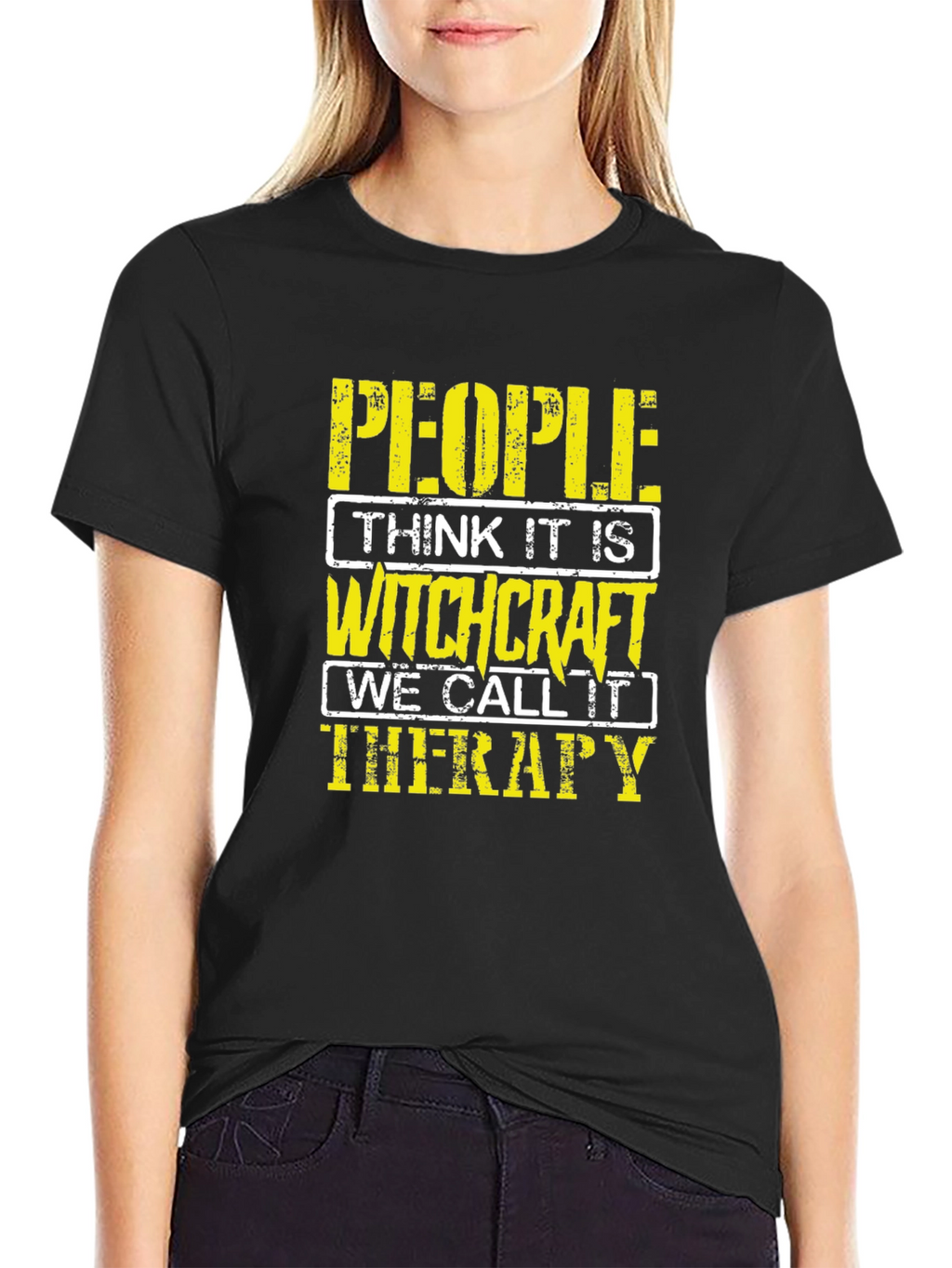 Witchcraft Therapy T-Shirt - Funny Graphic Tee