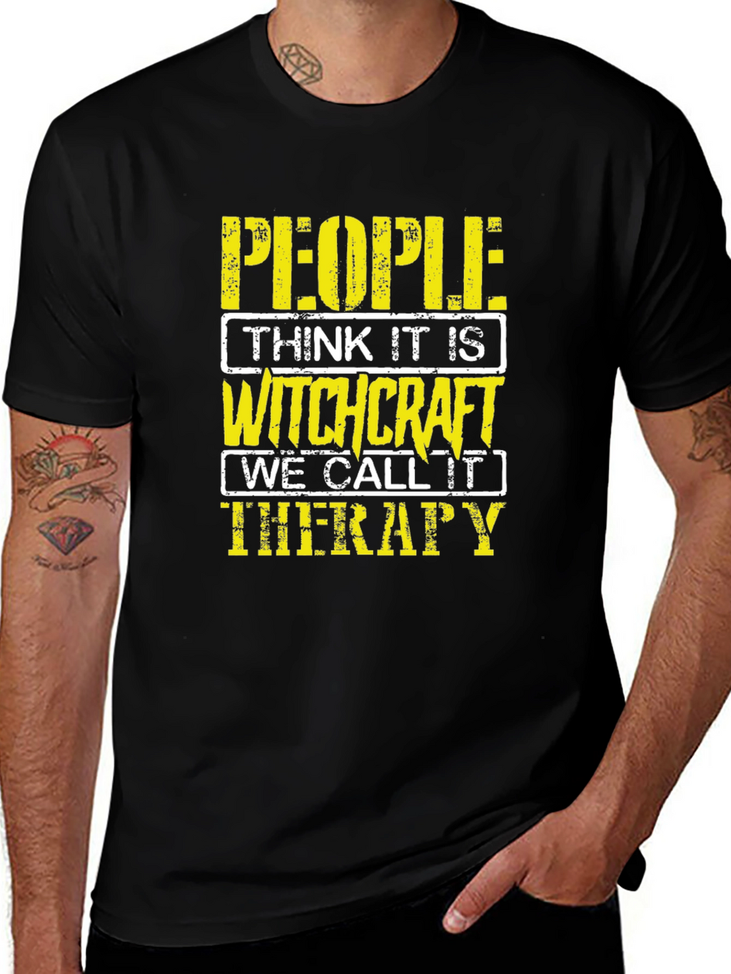 Witchcraft Therapy T-Shirt - Funny Graphic Tee