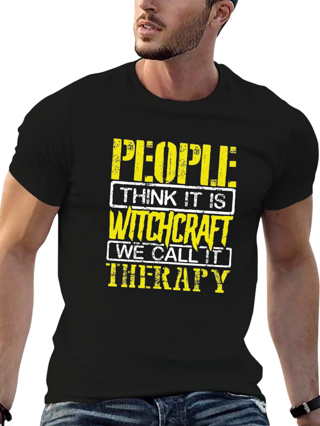 Witchcraft Therapy T-Shirt - Funny Graphic Tee