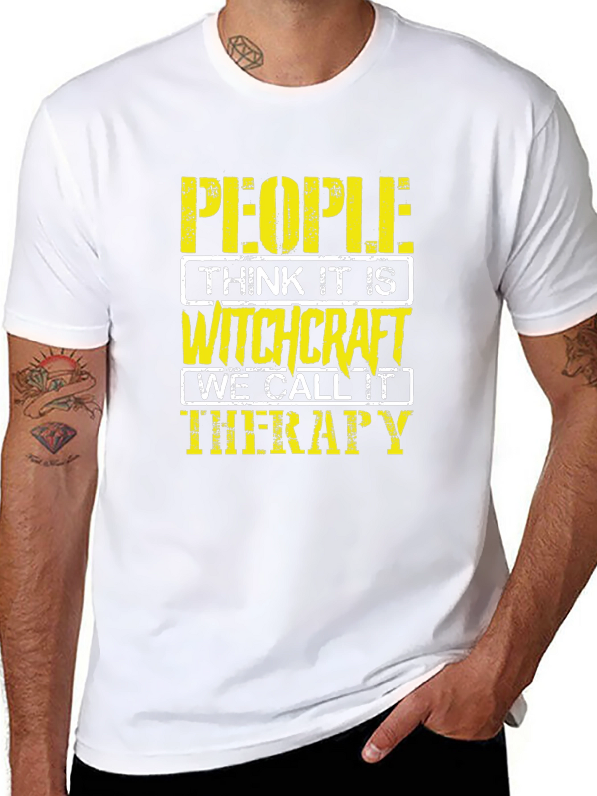 Witchcraft Therapy T-Shirt - Funny Graphic Tee