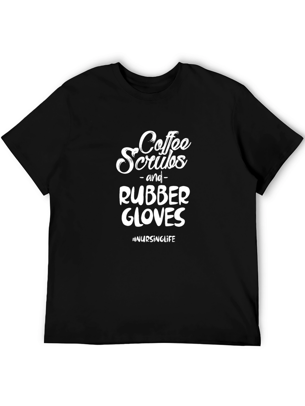 Coffee Scrubs Rubber Gloves T-Shirt