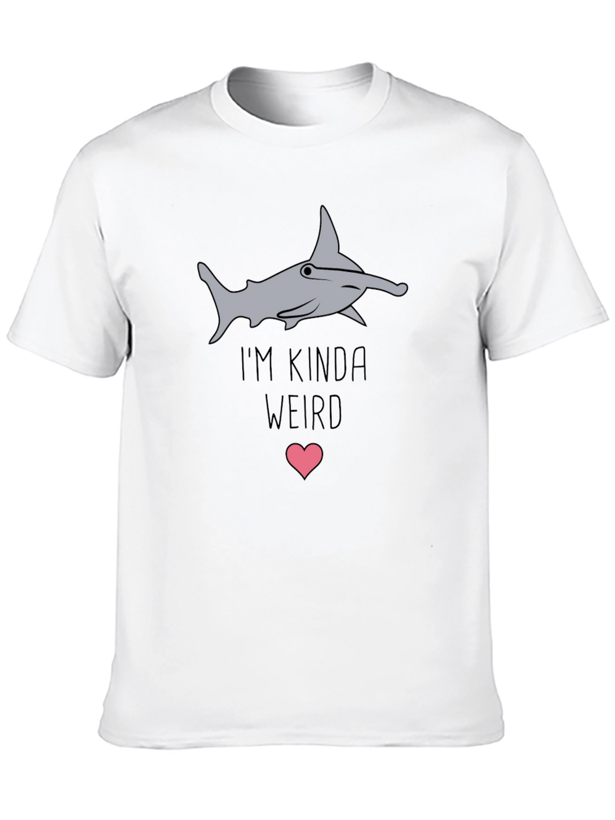 Im Kinda Weird Hammerhead Shark Graphic Tee