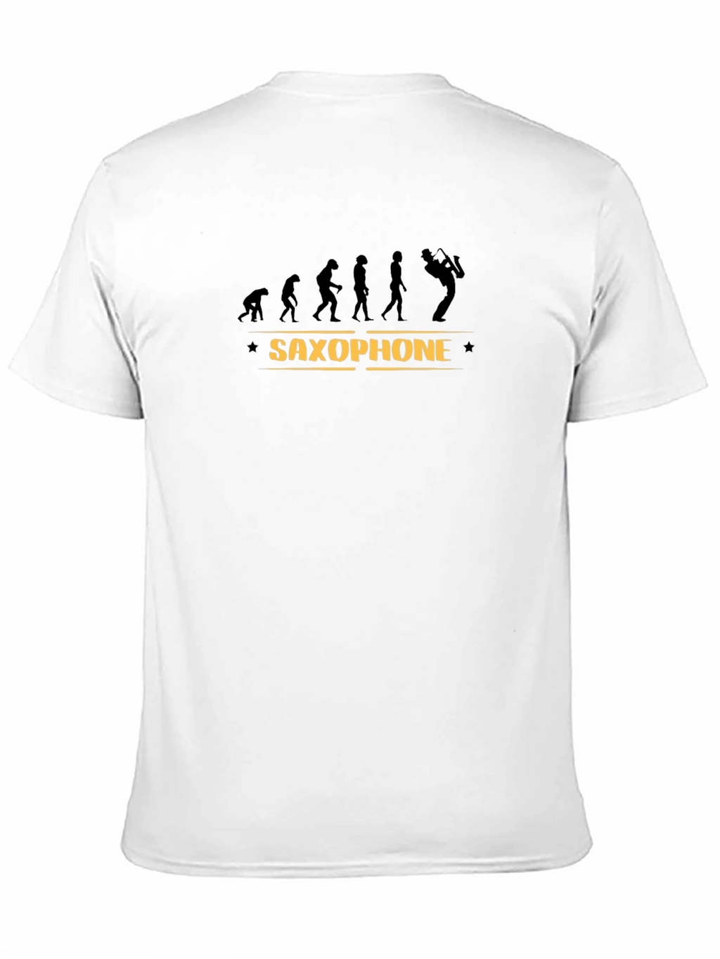 Evolution Saxophone T-Shirt - Musician Gift