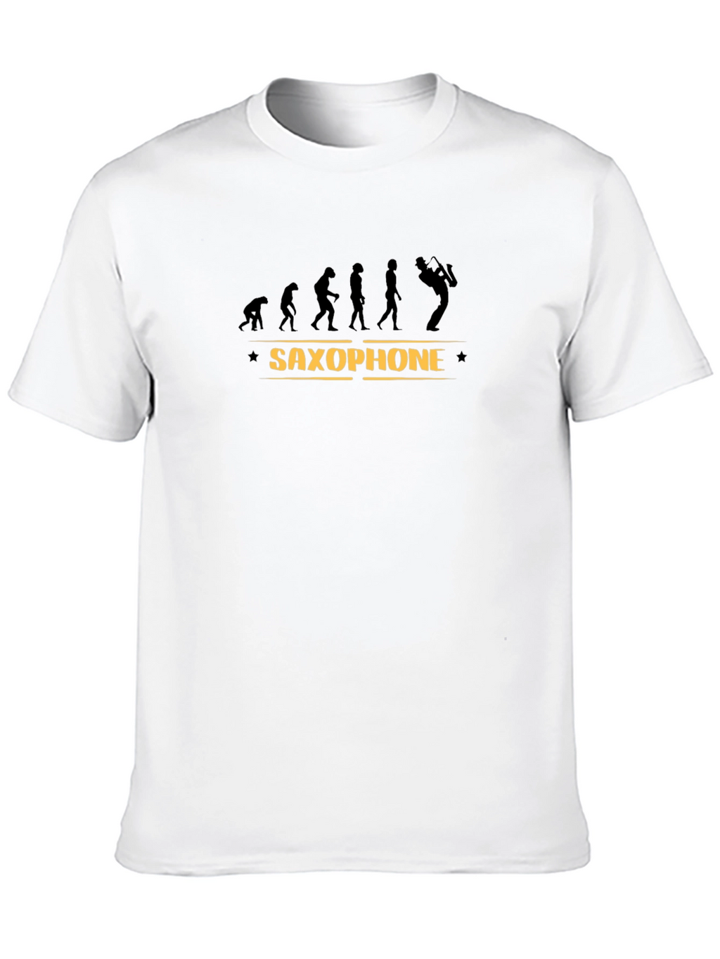 Evolution Saxophone T-Shirt - Musician Gift