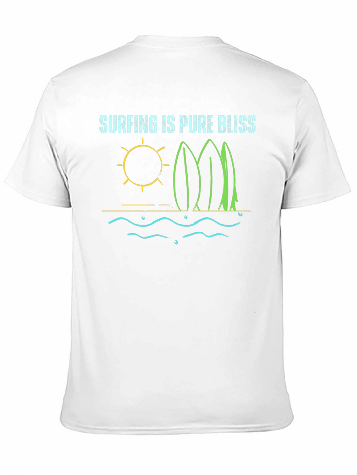 Surfing is Pure Bliss Tee - Beach Vibes