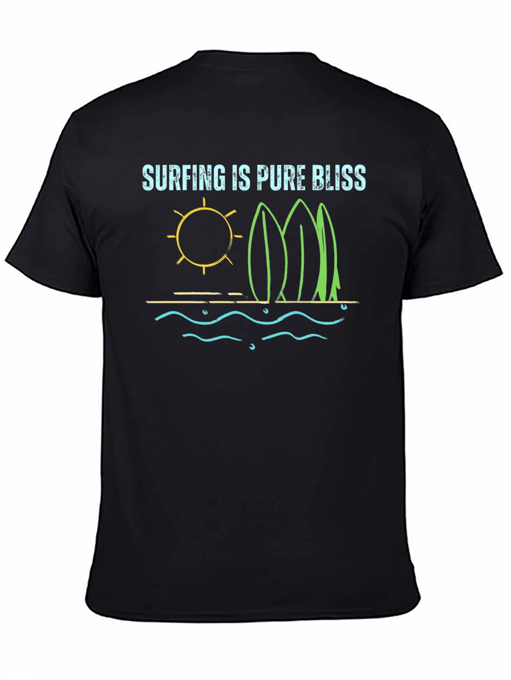 Surfing is Pure Bliss Tee - Beach Vibes