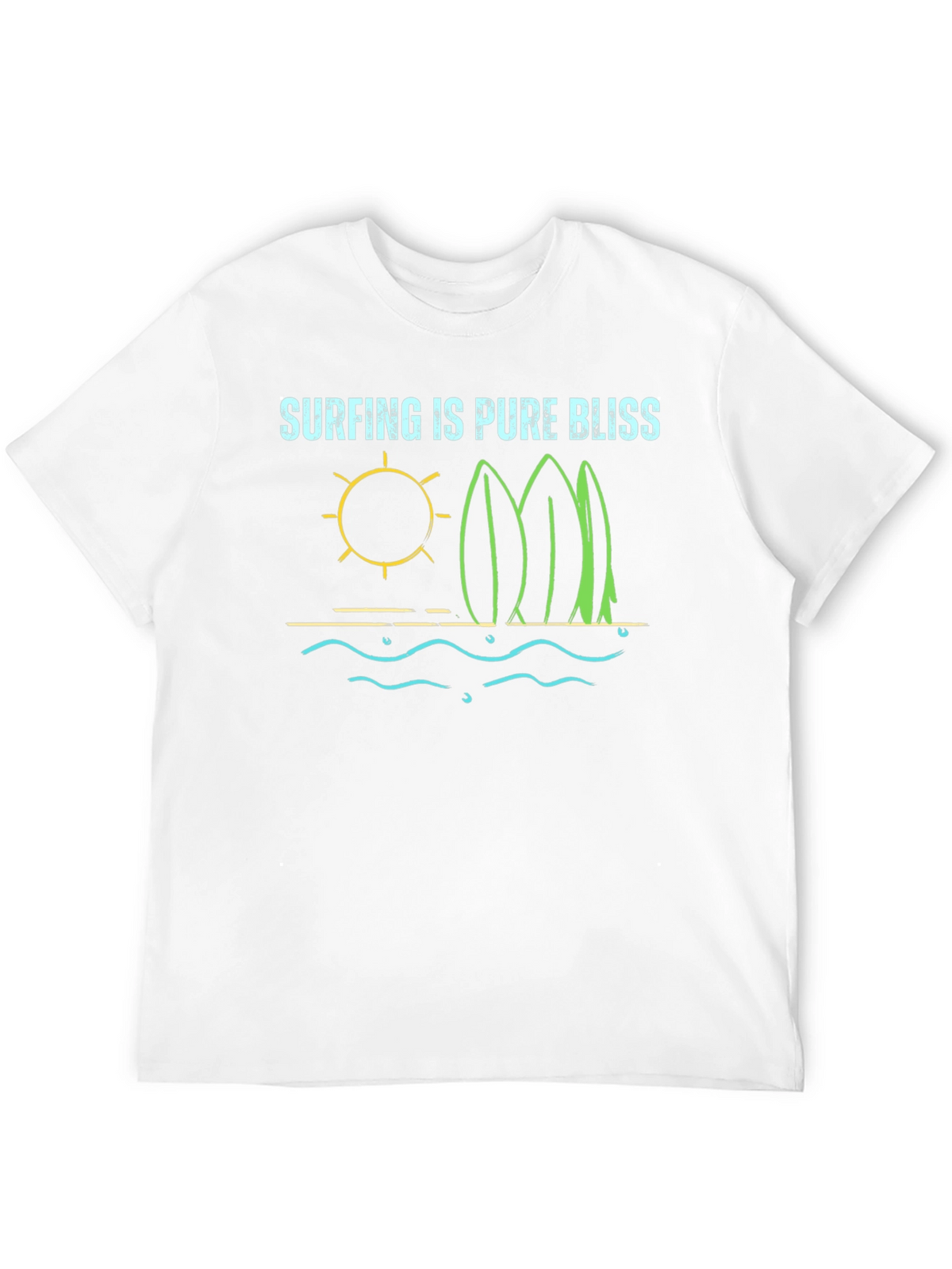 Surfing is Pure Bliss Tee - Beach Vibes
