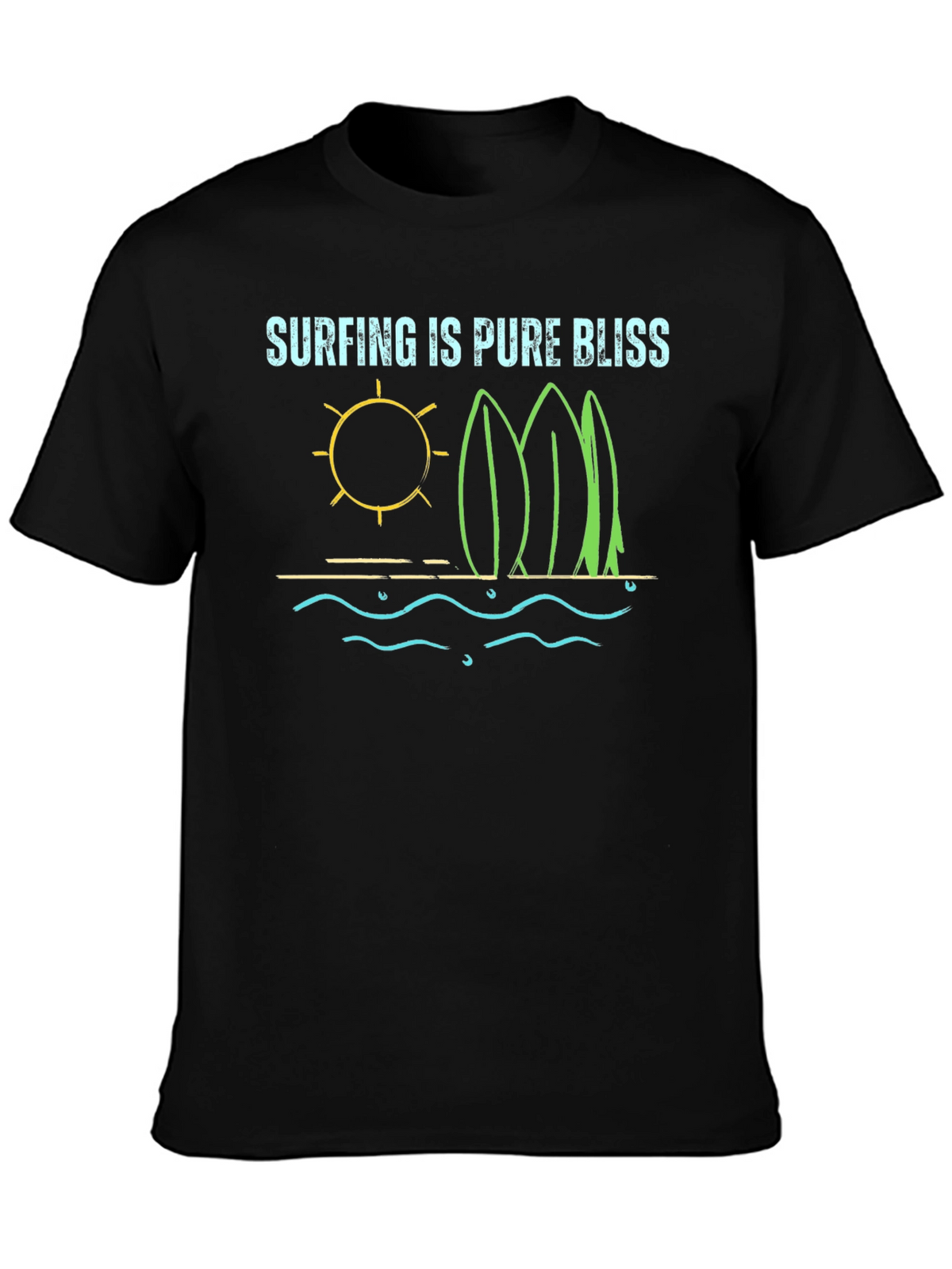 Surfing is Pure Bliss Tee - Beach Vibes