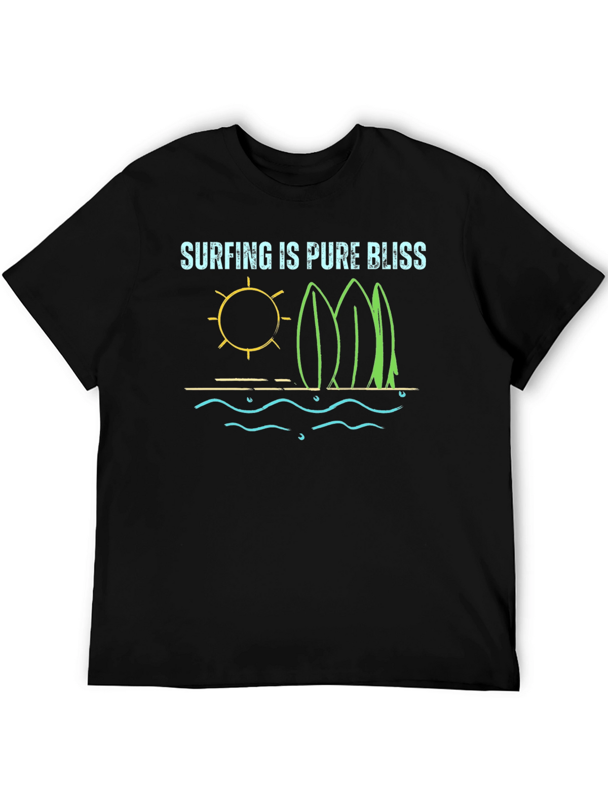Surfing is Pure Bliss Tee - Beach Vibes
