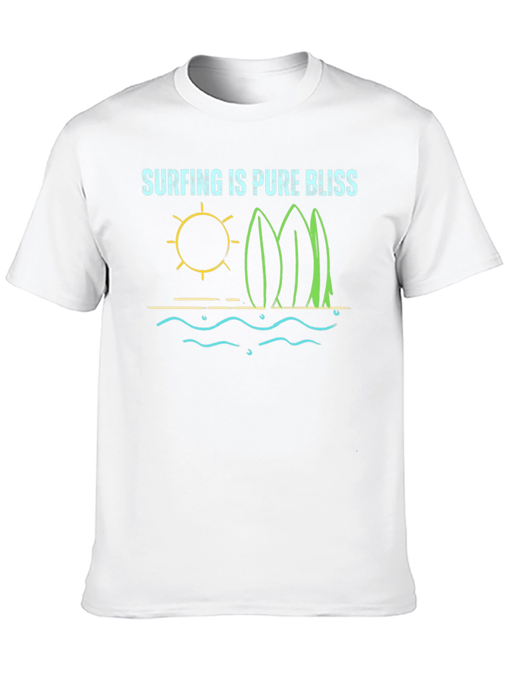 Surfing is Pure Bliss Tee - Beach Vibes