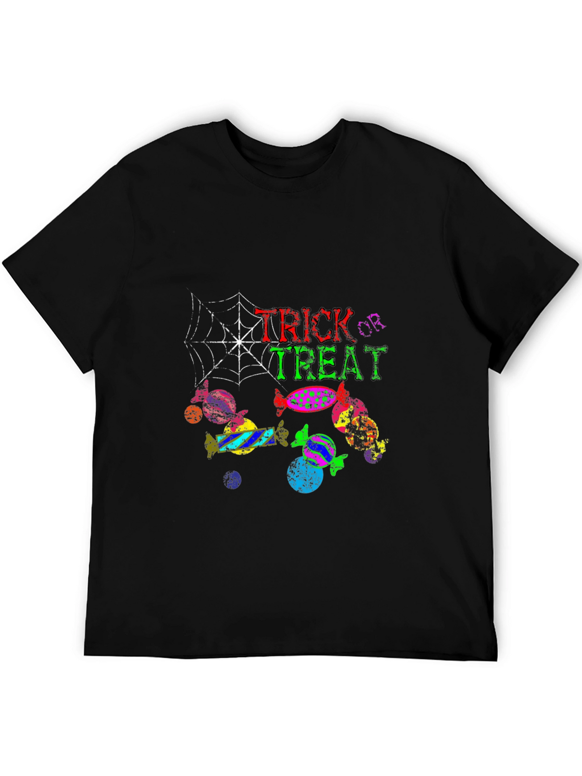 Trick or Treat Halloween Graphic T-Shirt